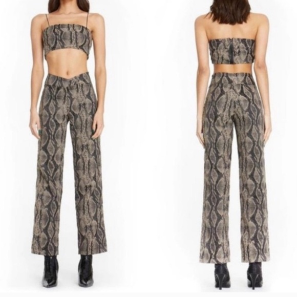 I.AM.GIA Pants - I.AM.GIA Size Small Women’s Snakeskin Pants